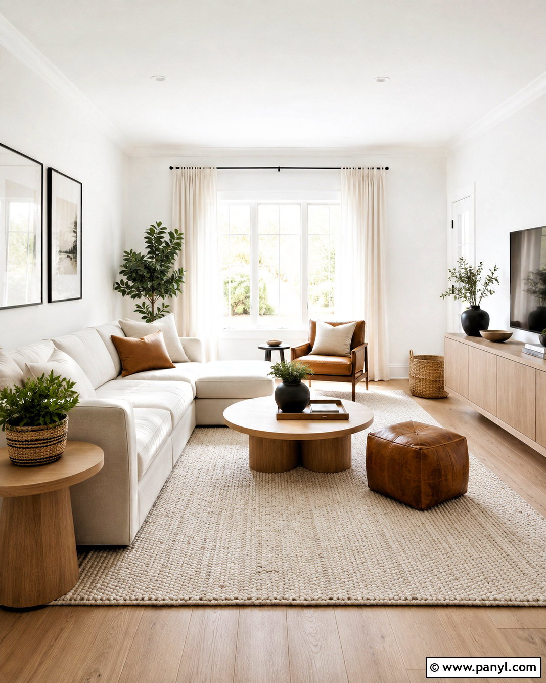 Crisp White Wall Color - 20 Wall Colors To Brighten A Room Ideas