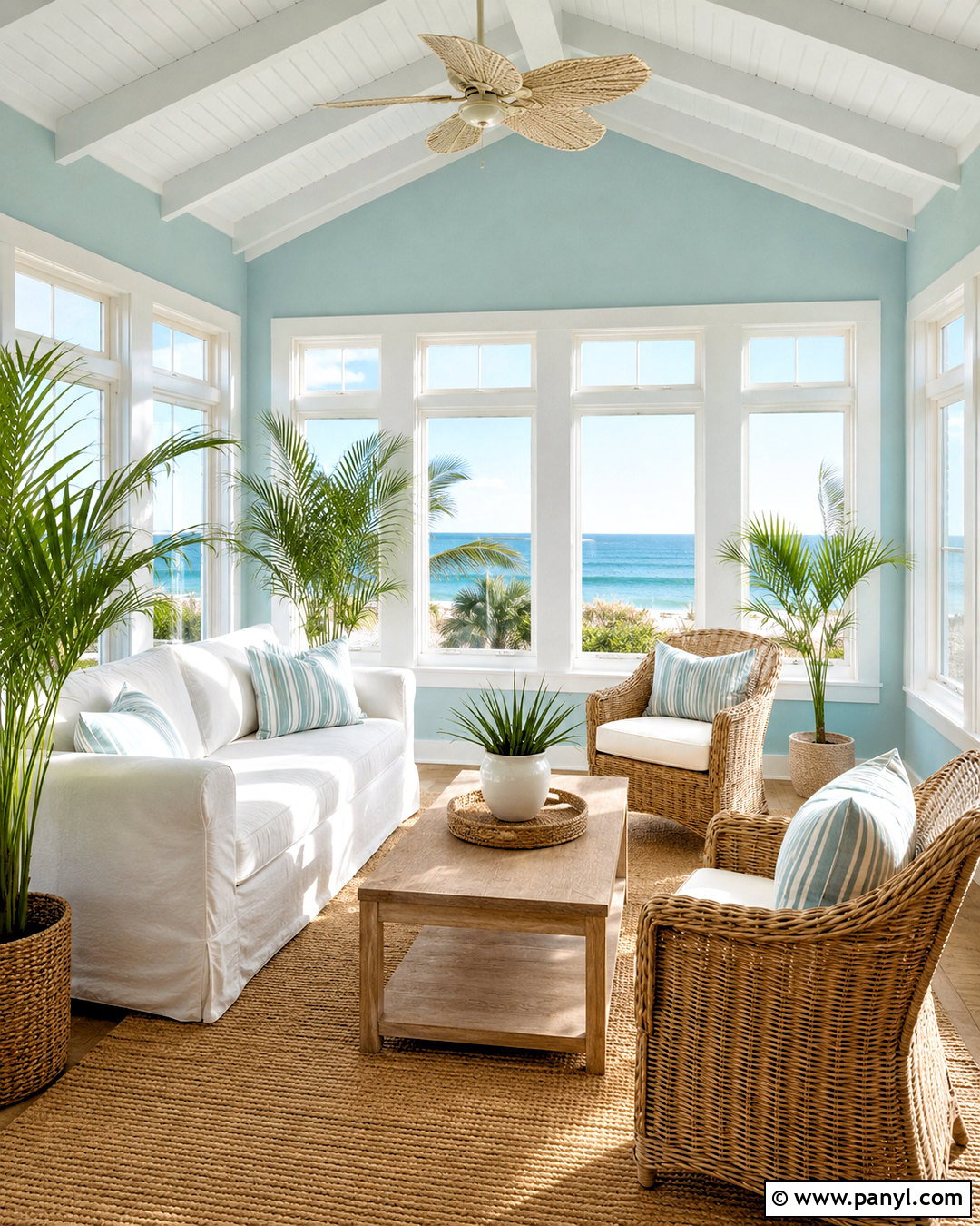 Crystal Clear 2044-60 Sunroom - 20 light teal paint colors