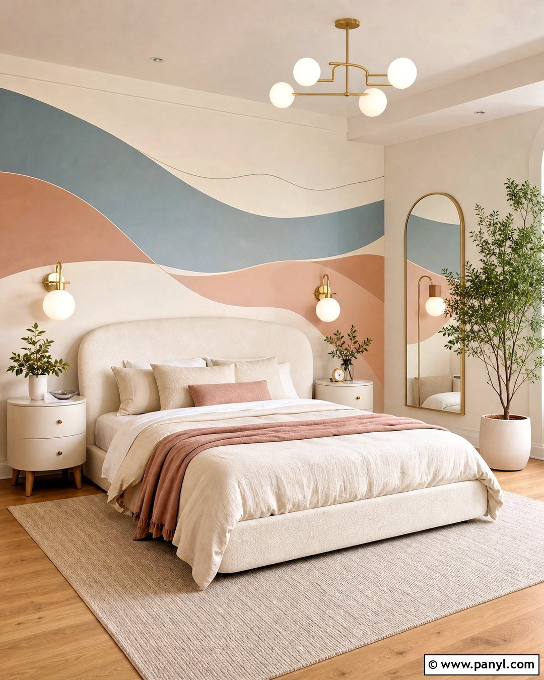 Curved Wall Line Design - 20 wall line design ideas