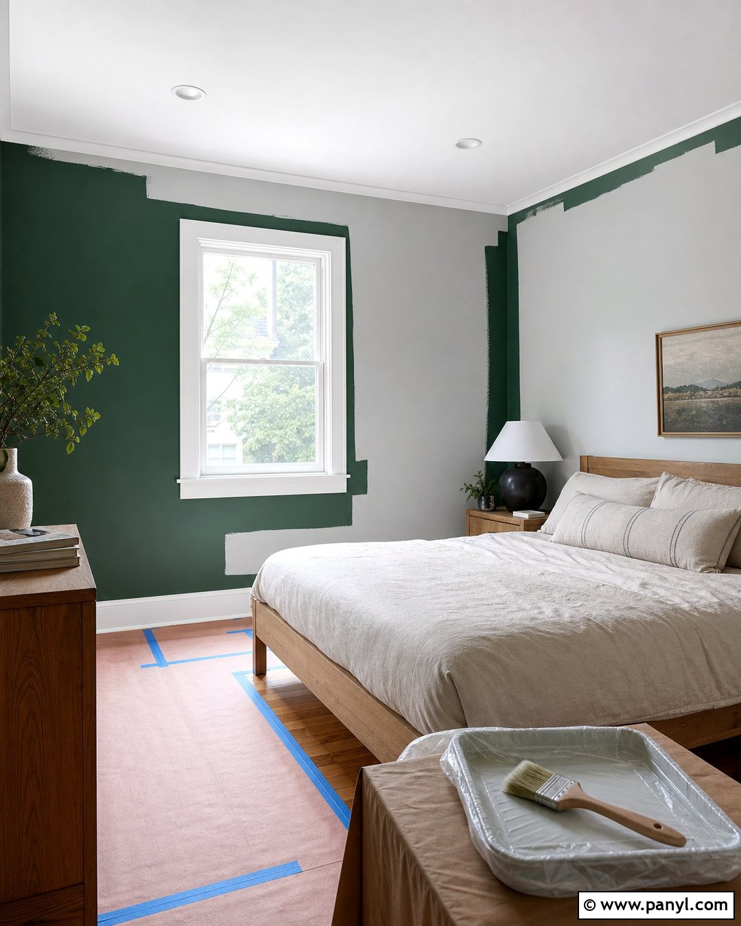 Cut In Primer at Edges - 20 How To Paint Over Dark Walls
