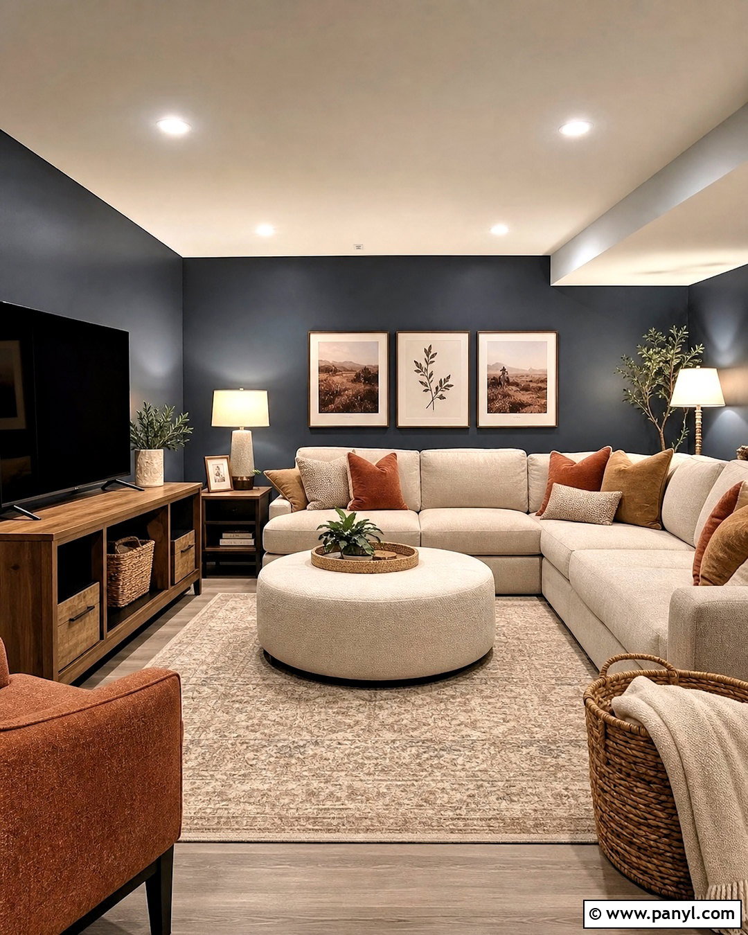 Cyberspace Basement Family Room - 20 cyberspace sherwin williams ideas