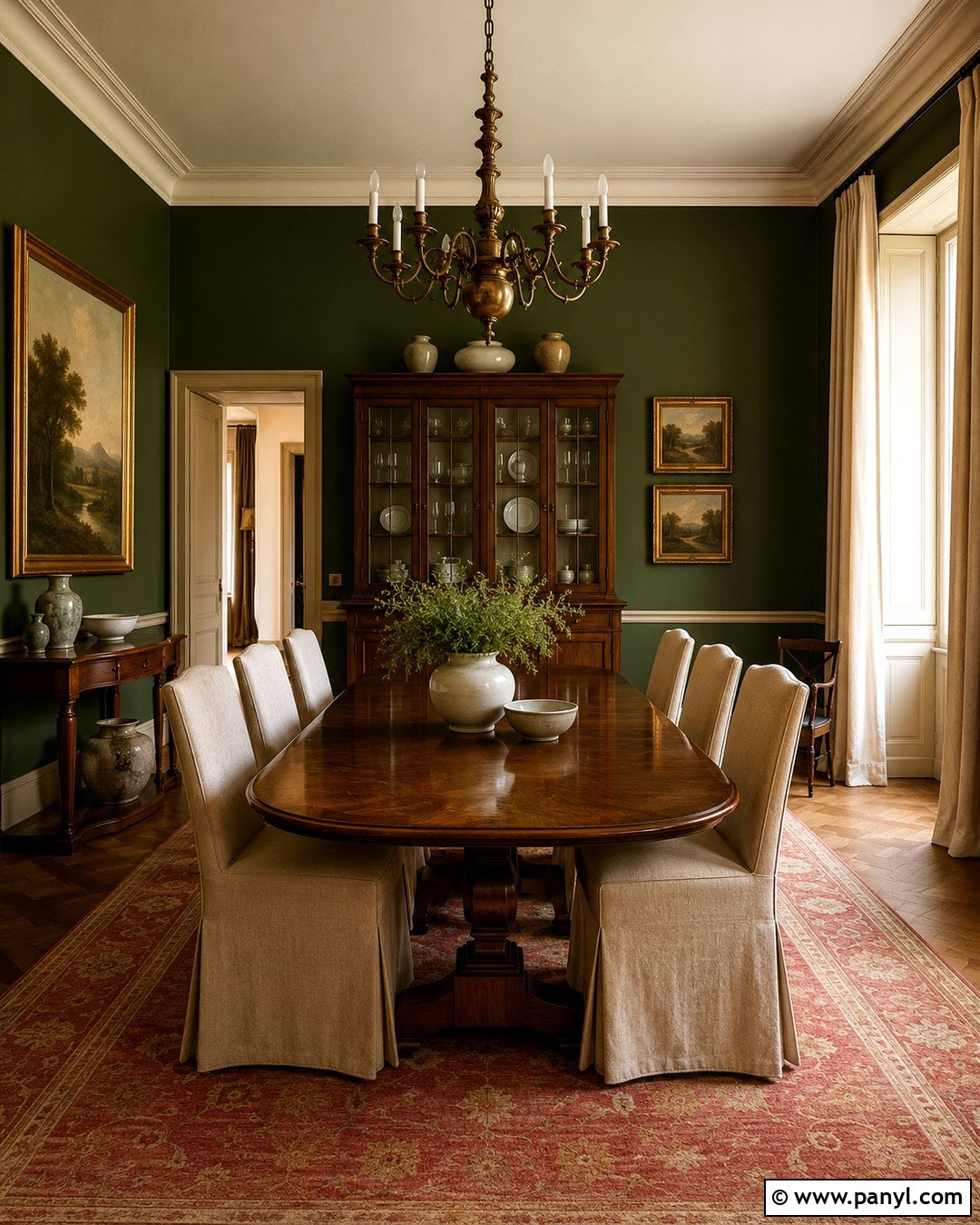 Cypress Green Italian Walls - 20 Italian Wall Colors