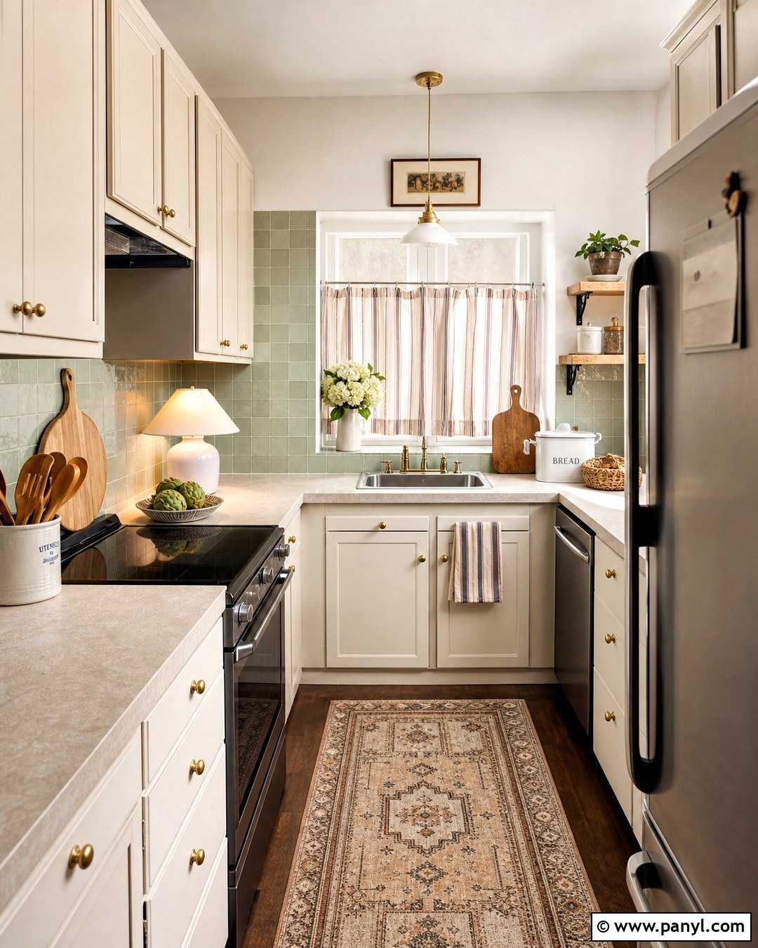 DIY Renter-Friendly Kitchen Makeover - 20 home aesthetic diy ideas