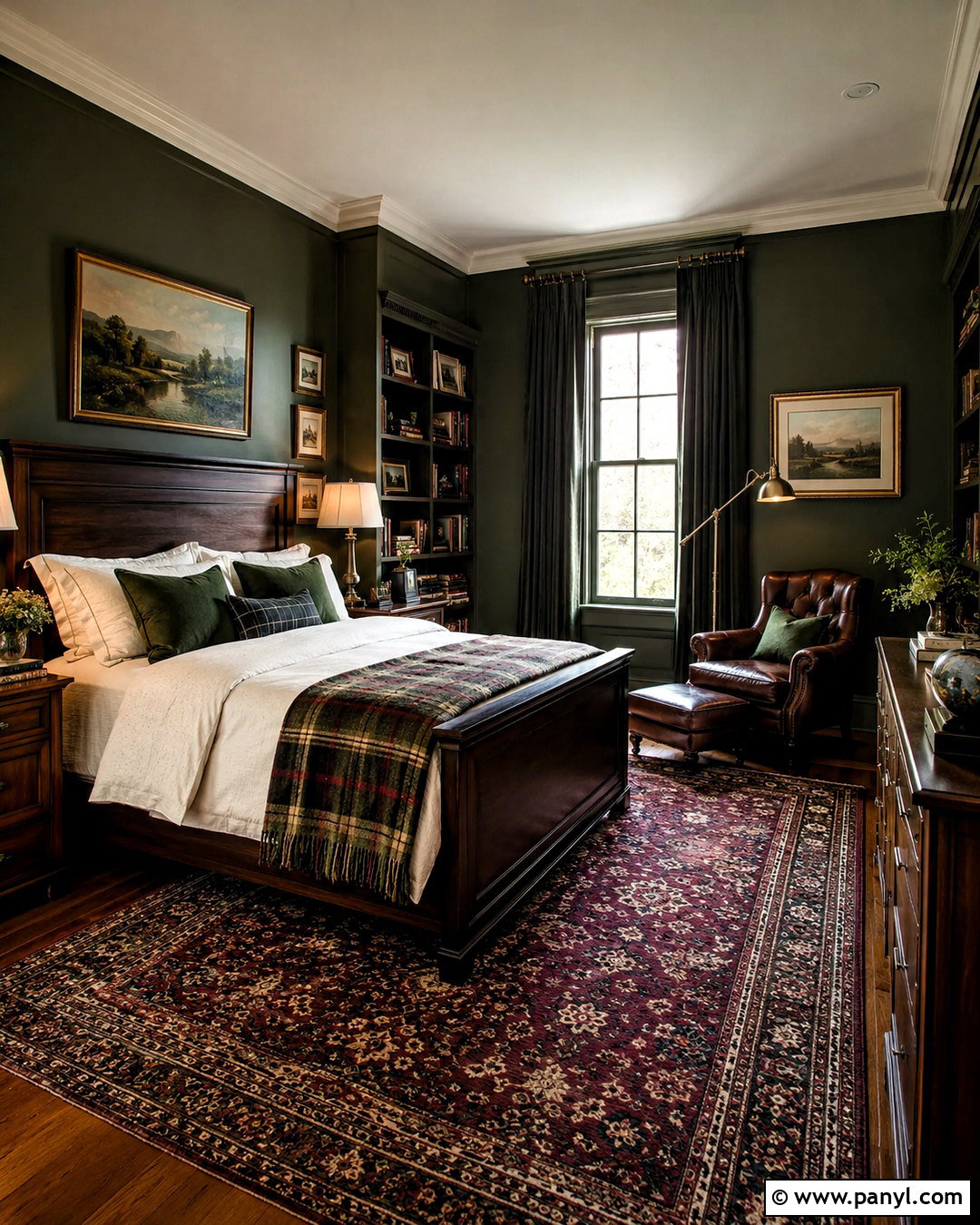 Dark Academia Bedroom - 20 dark and moody bedroom ideas