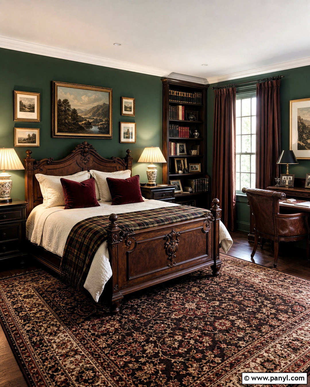 Dark Academia Bedroom - 20 bedroom inspirations