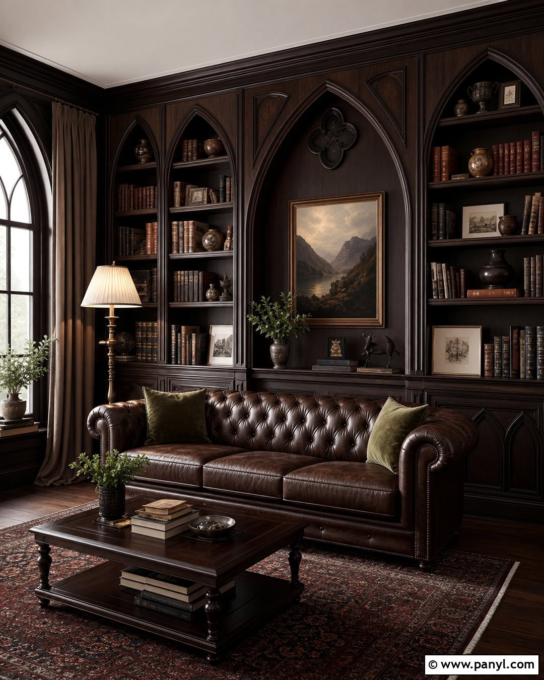 Dark Academia Gothic Wall - 30 Gothic Walls