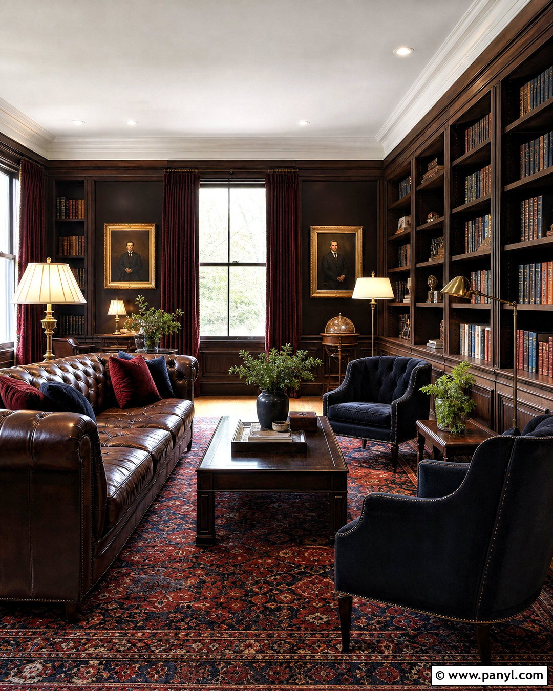 Dark Academia Living Room - 20 aesthetic living room ideas