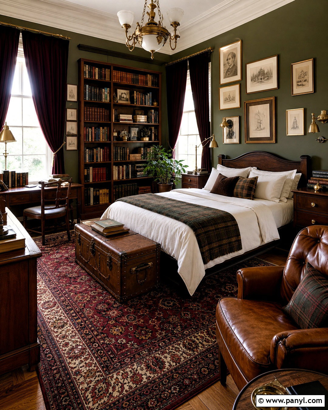 Dark Academia Room - 20 room ideas aesthetic ideas