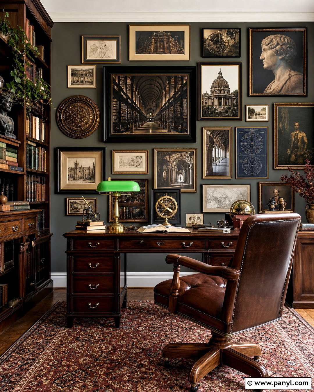 Dark Academia Wall Collage - 20 aesthetic pictures for wall collage ideas