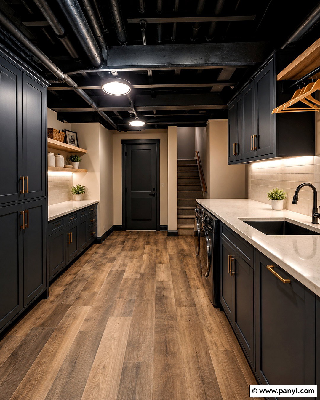 Dark Basement Laundry Room - 20 dark laundry room ideas
