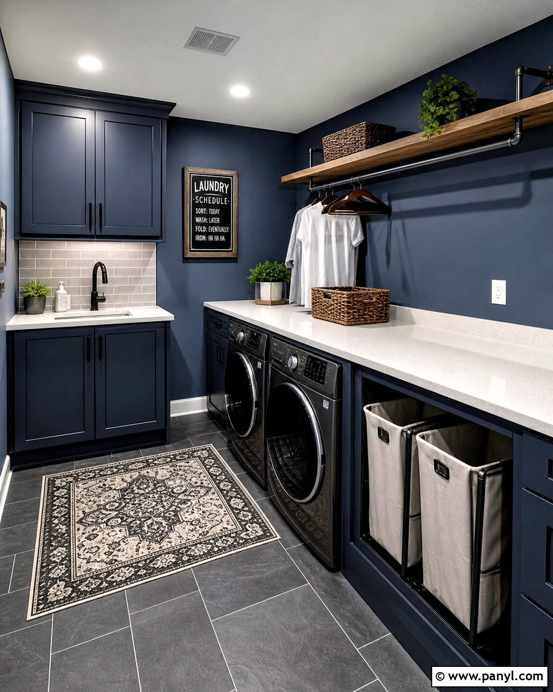 Dark Basement Laundry Room - 20 dark basement ideas