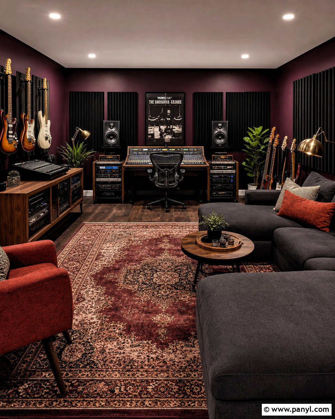 Dark Basement Music Room - 20 dark basement ideas
