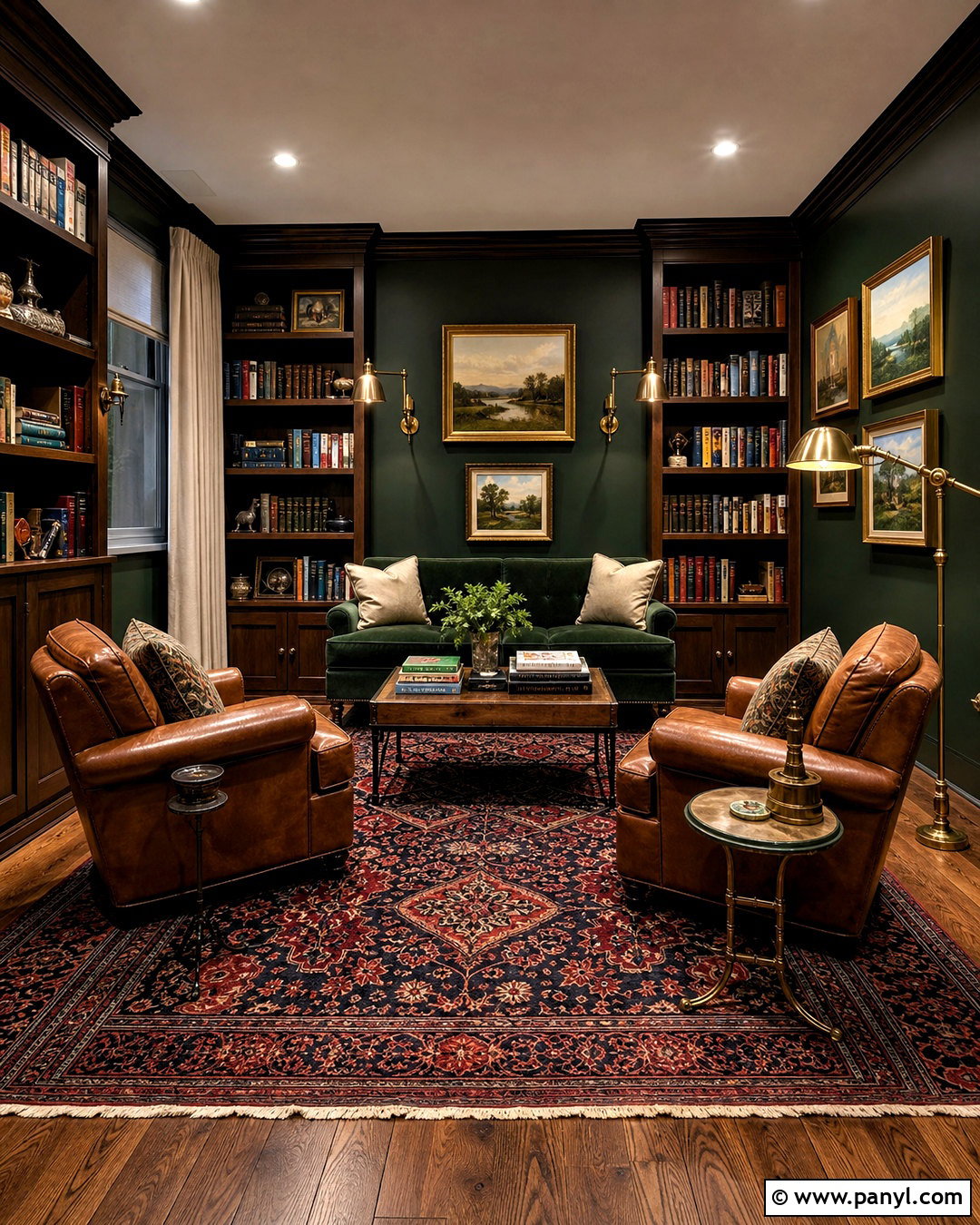 Dark Basement Reading Room - 20 dark basement ideas