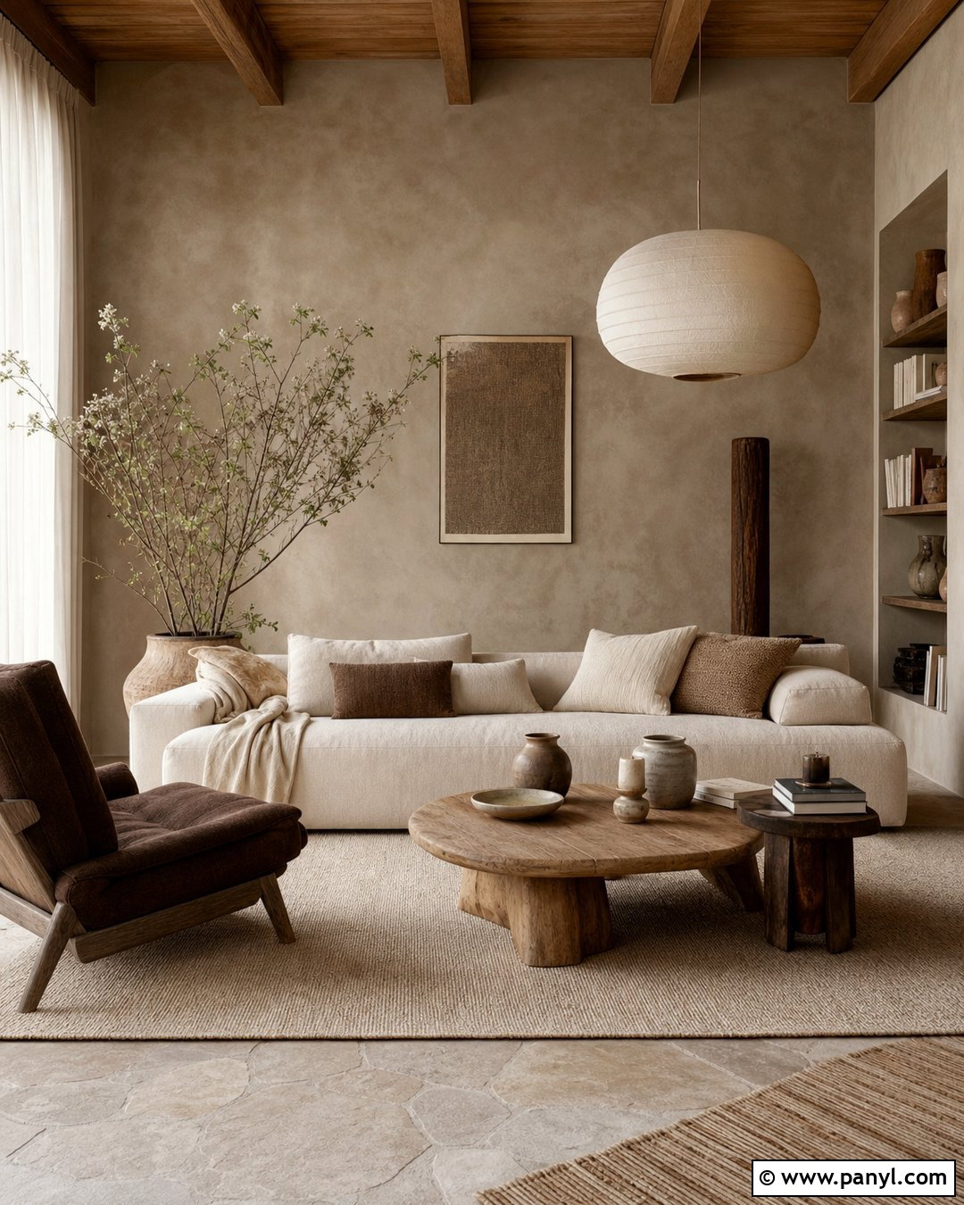 Dark Beige Limewash Walls - 20 Dark Beige Wall Color Ideas