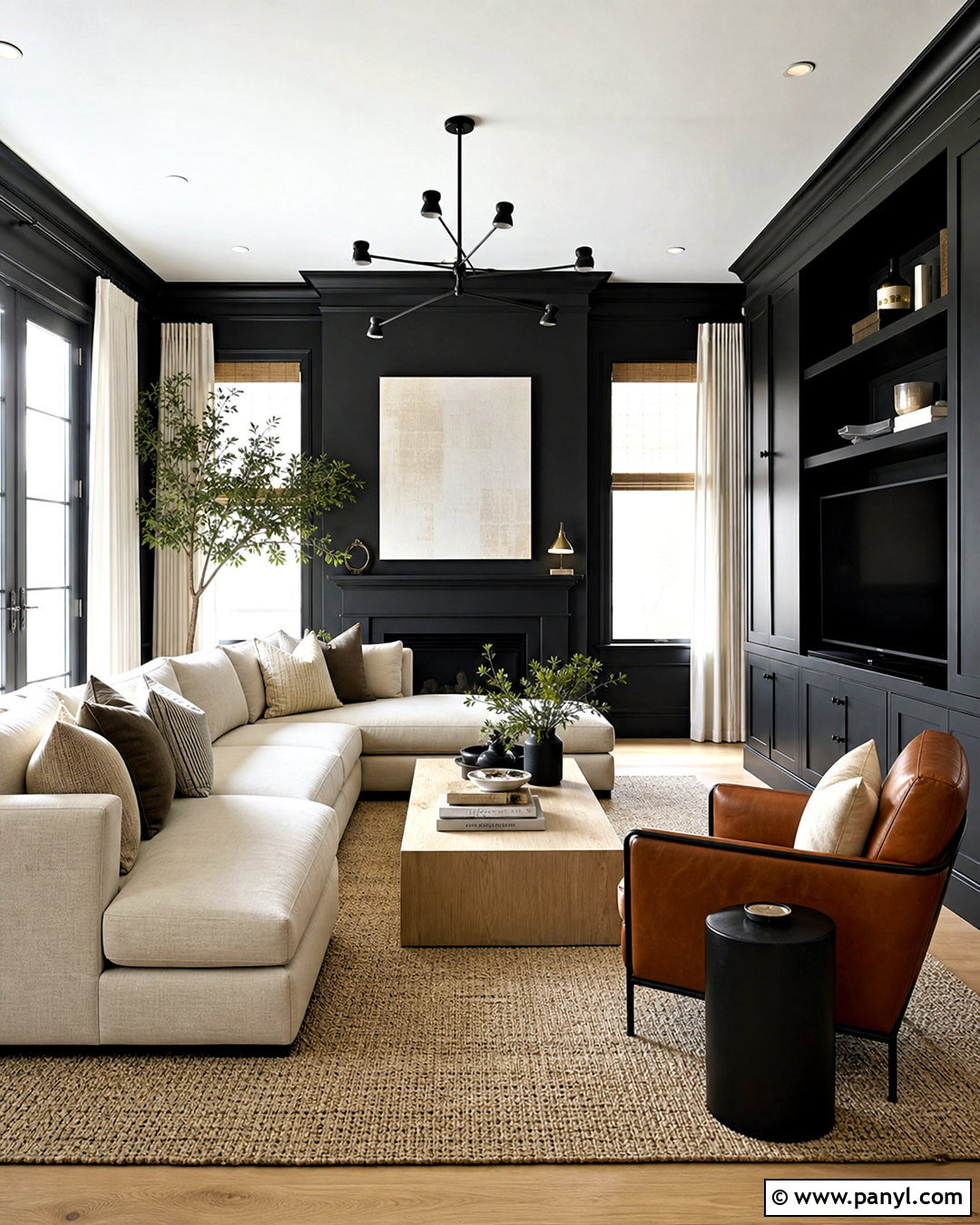 20 Dark Paint Living Room Ideas for a Cozy, High-Style Space