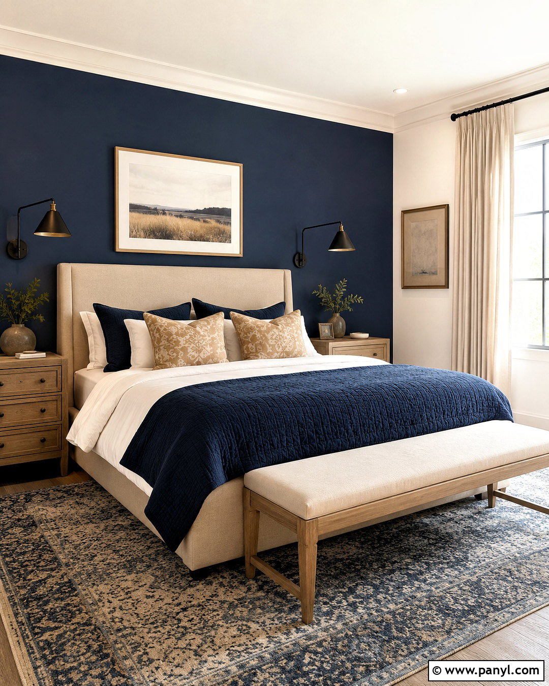 20 Dark Blue Bedroom Aesthetic Ideas for a Moody Retreat