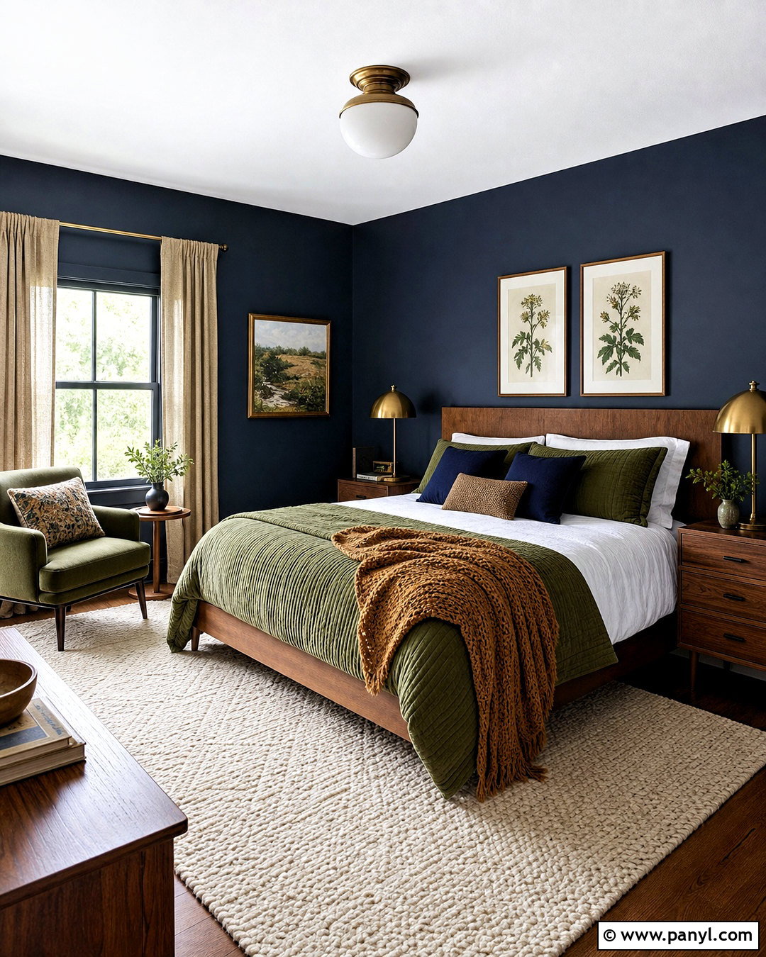20 Dark Blue Bedroom Walls for a Cozy, Sophisticated Retreat