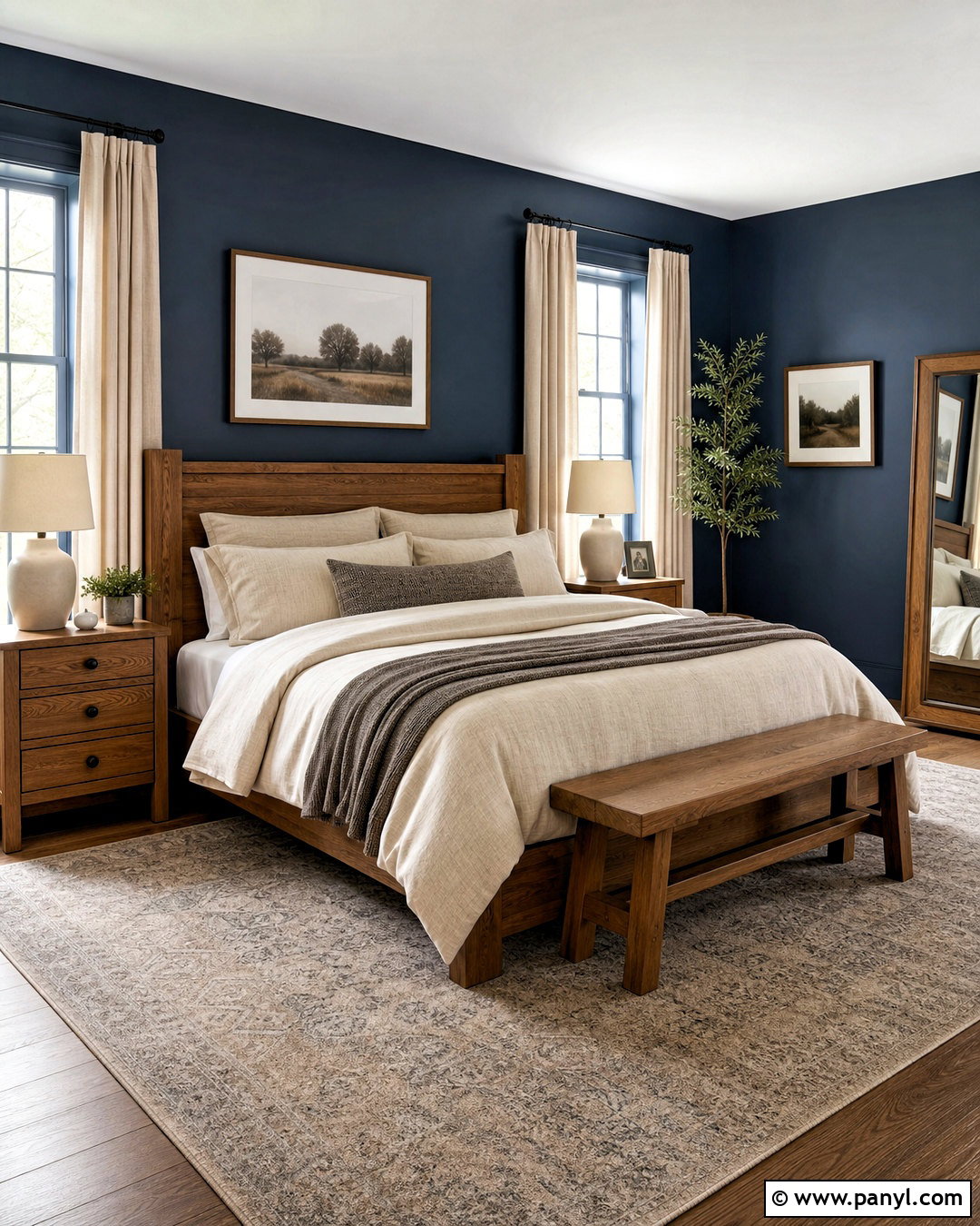 20 Dark Blue Room Ideas That Feel Bold, Stylish, and Livable