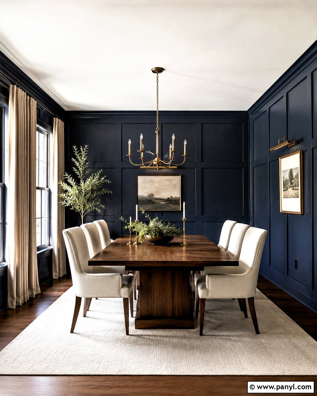 20 Blue Board and Batten Wall Ideas for a Polished Home