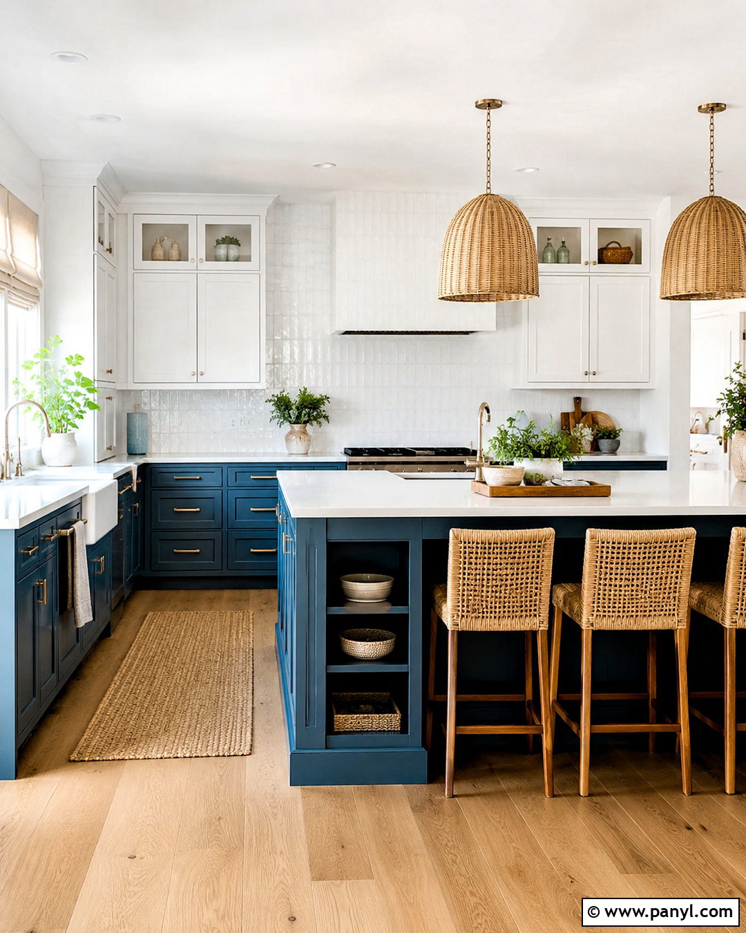 Dark Blue Coastal Kitchen - 20 dark blue kitchens