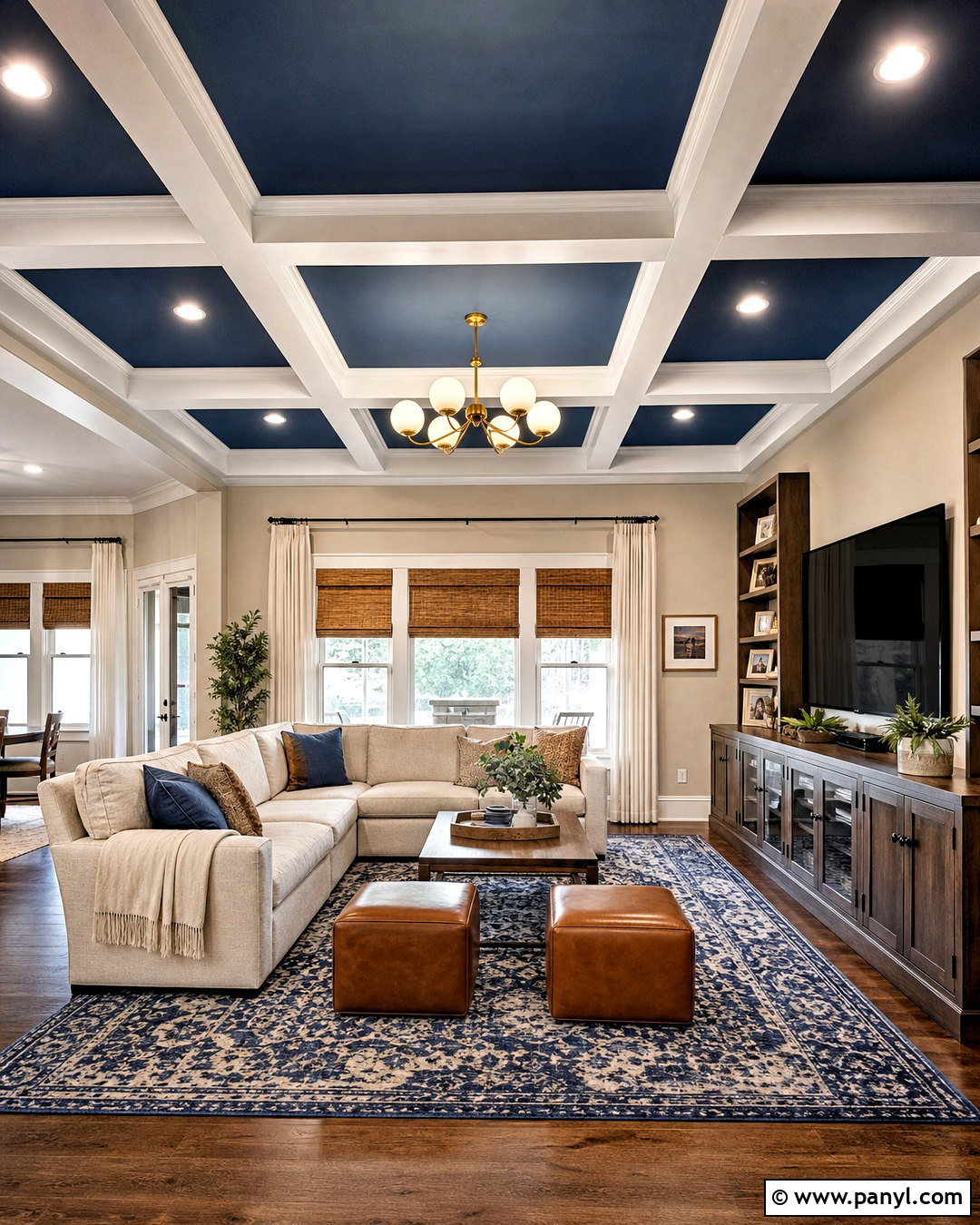 20 Dark Blue Ceiling Ideas That Add Drama Without Feeling Heavy