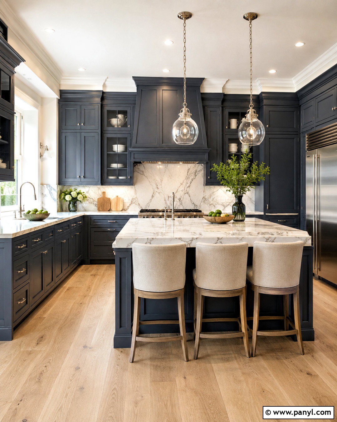 20 Blue Gray Kitchen Cabinets for a Sophisticated Update
