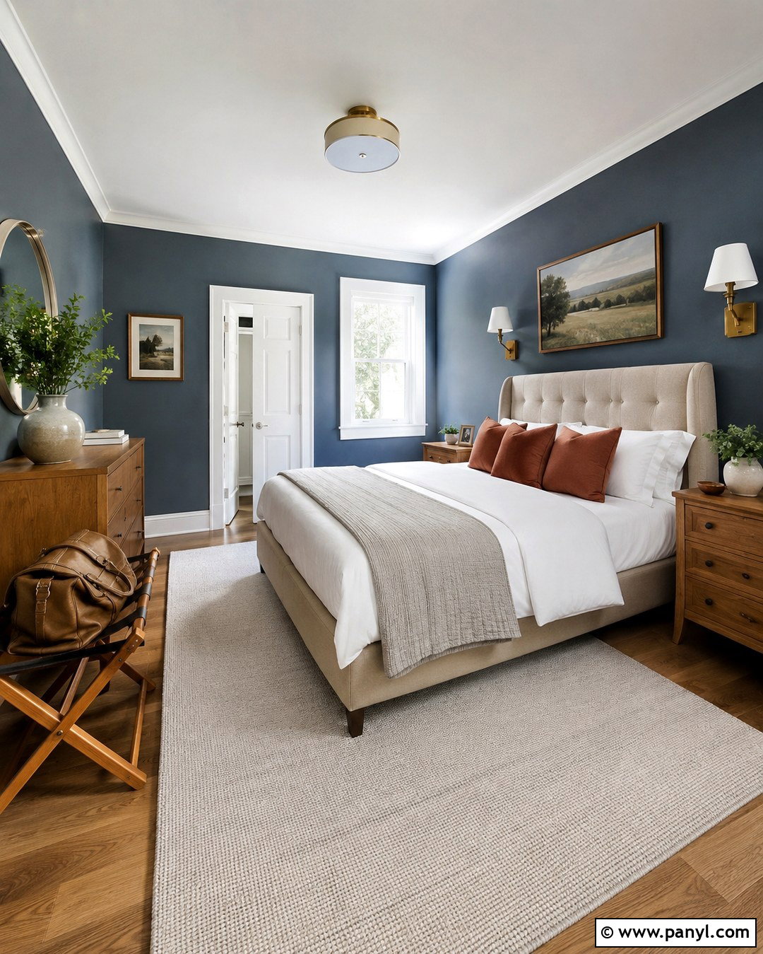 Dark Blue Grey Guest Room Walls - 20 Dark Blue Grey Walls