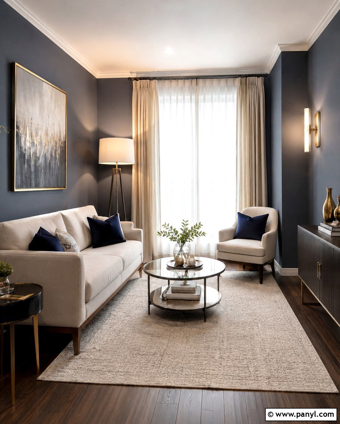 Dark Blue Grey Small Living Room Walls - 20 Dark Blue Grey Walls