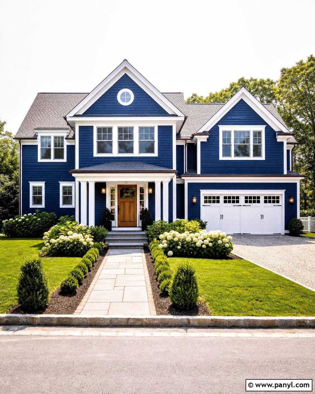 Dark Blue Home Exterior - 20 home exterior ideas