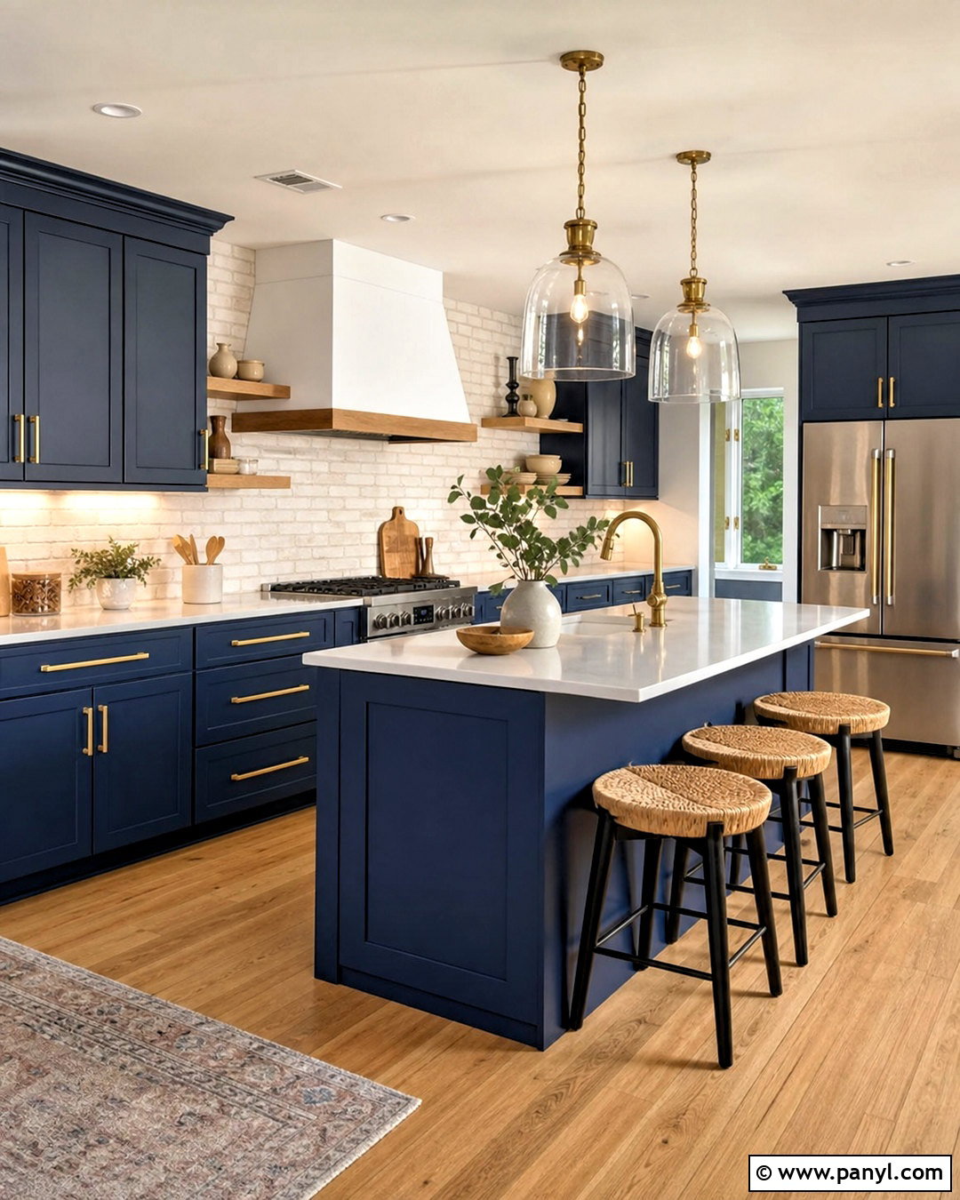 20 Dark Blue and White Kitchen Ideas for Timeless Style