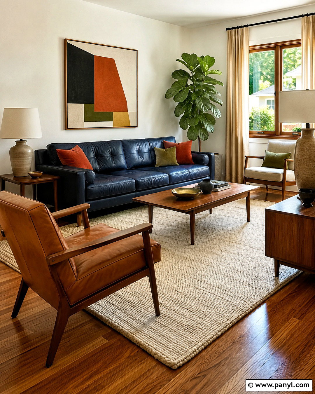 Dark Blue Leather Sofa Living Room - 20 dark blue sofa living room ideas