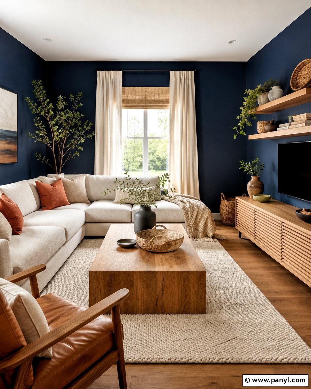 20 Dark Blue Living Room Ideas for a Cozy, Sophisticated Space
