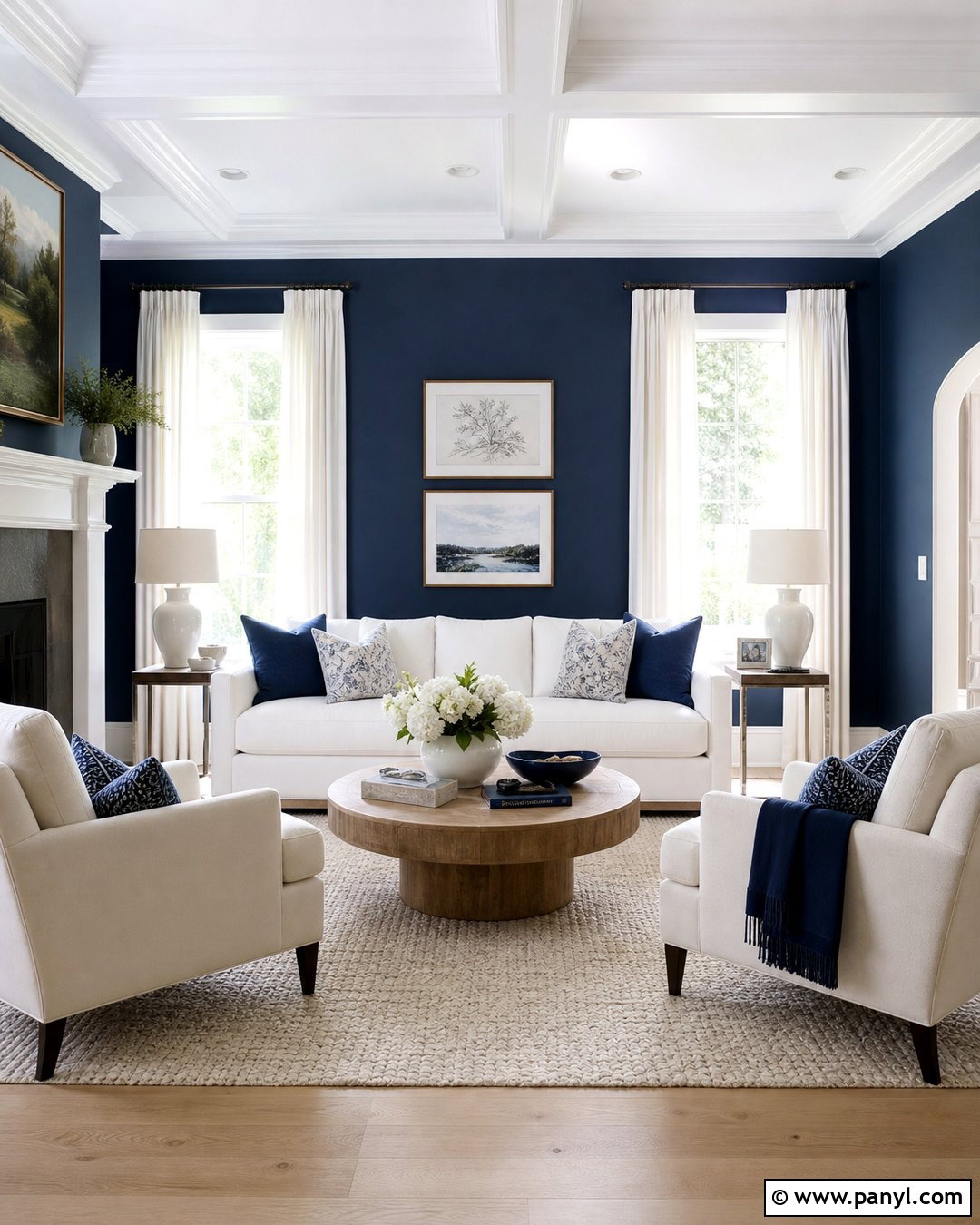45 Dark Blue Walls for a Bold, Serene, and Stylish Home