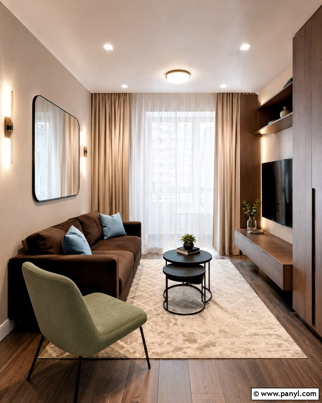 Dark Brown Apartment Living Room - 20 dark brown living room ideas