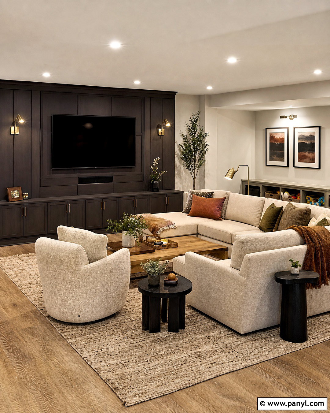 Dark Clove Basement Family Room - 20 dark clove sherwin williams ideas