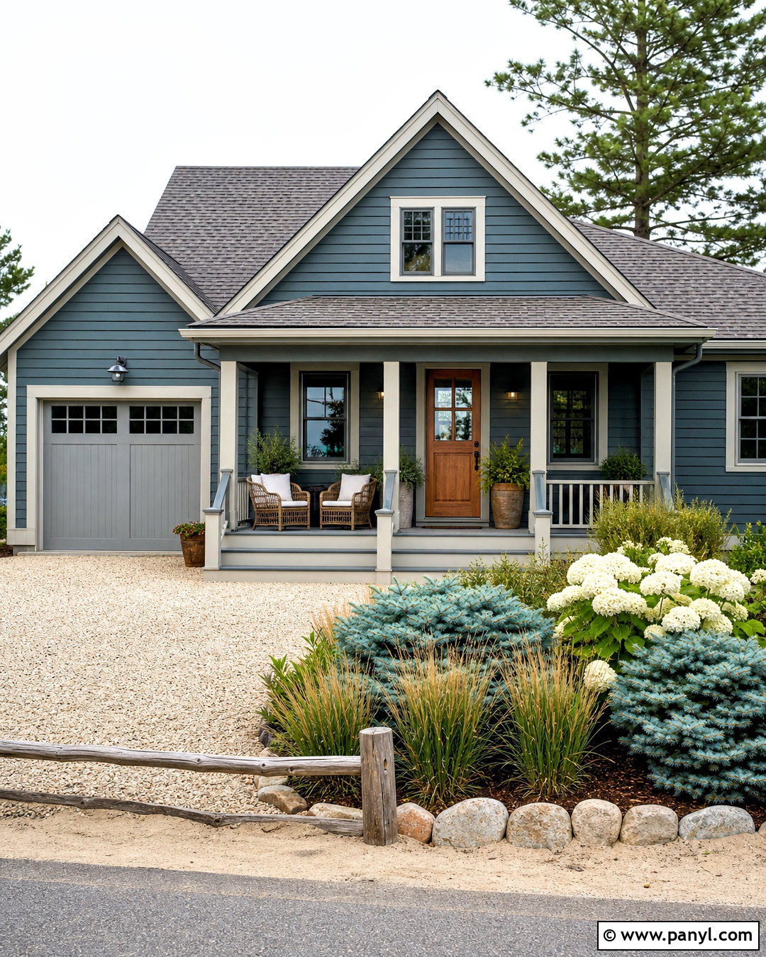 20 Dark Blue Exterior House Colors With Timeless Curb Appeal