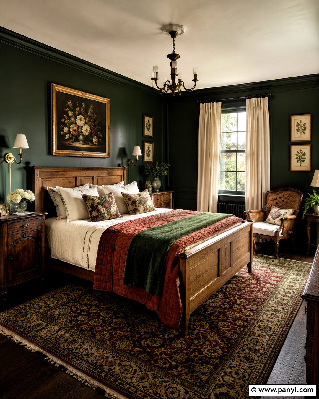 Dark Cottage Bedroom - 20 cottage bedroom ideas