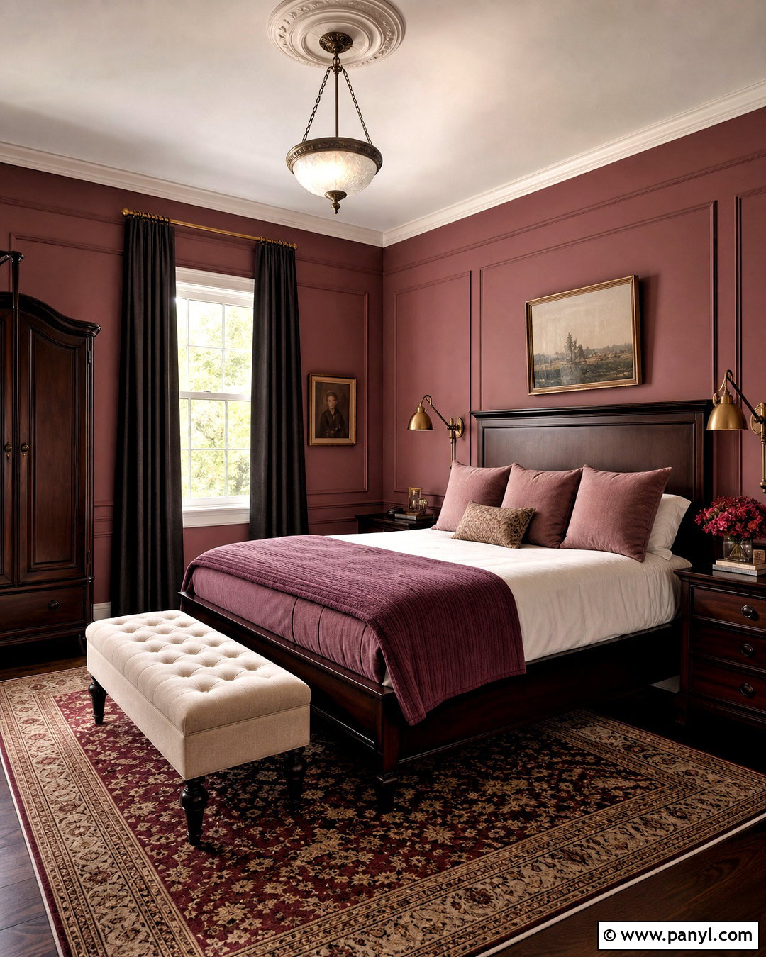 Dark Dusty Rose Bedroom - 20 dusty rose bedroom ideas