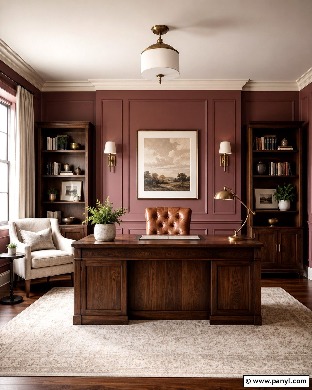 Dark Dusty Rose Office - 20 Dusty Rose Office Walls