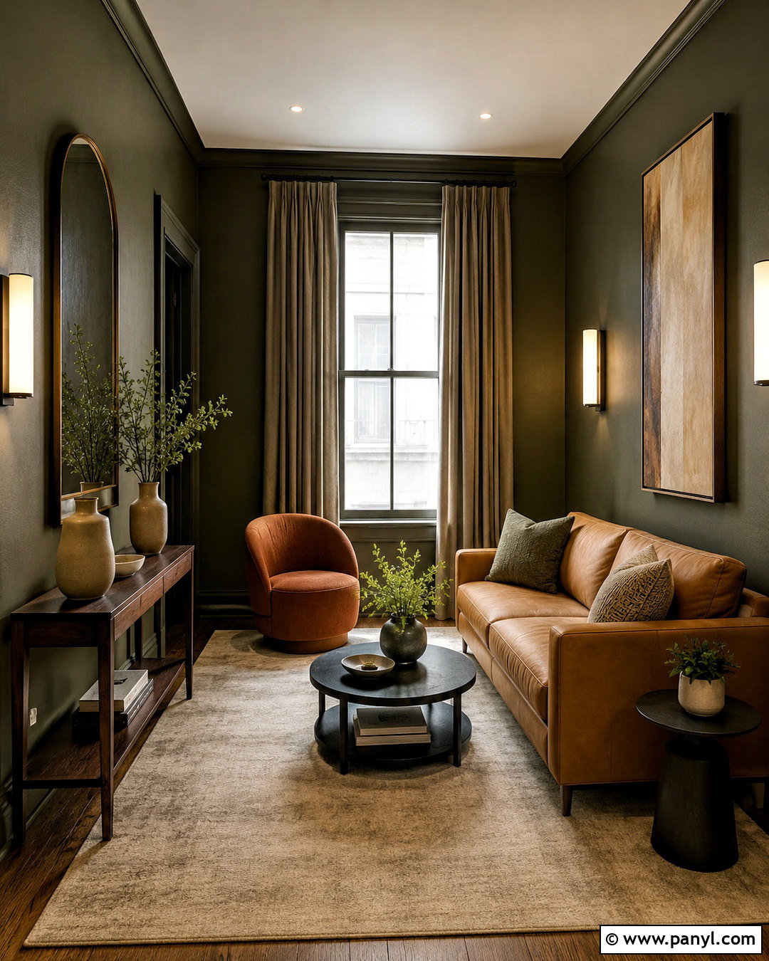 20 Dark Earthy Living Room Ideas for a Cozy Modern Home