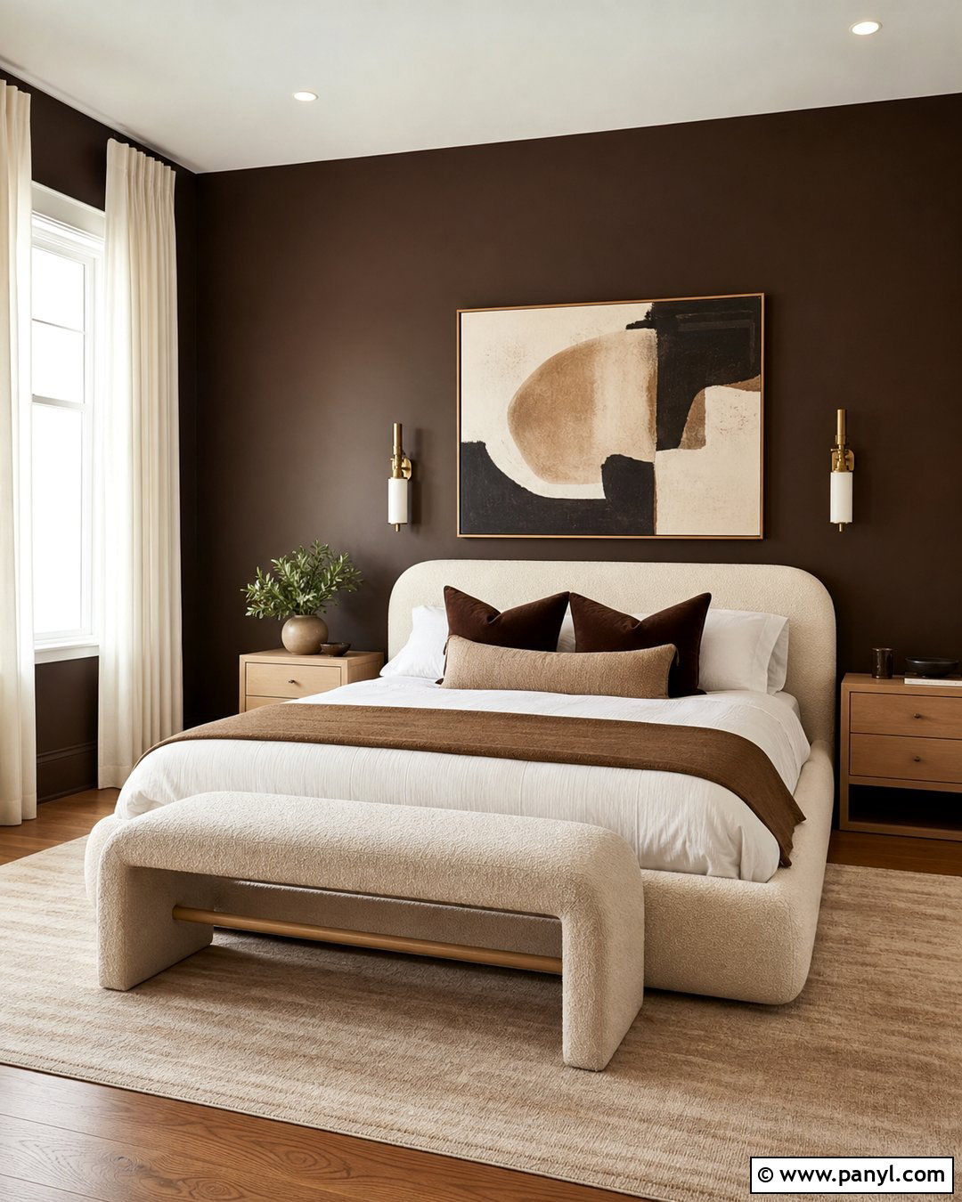 Dark Espresso Bedroom Walls - 35 dark wall colors