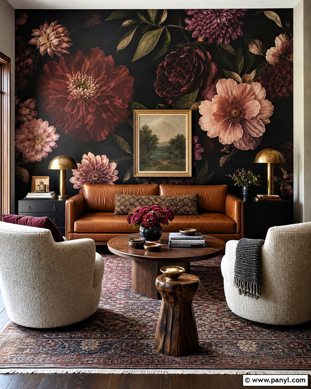 20 Floral Wall Mural Ideas for a Dreamy, Artistic Home