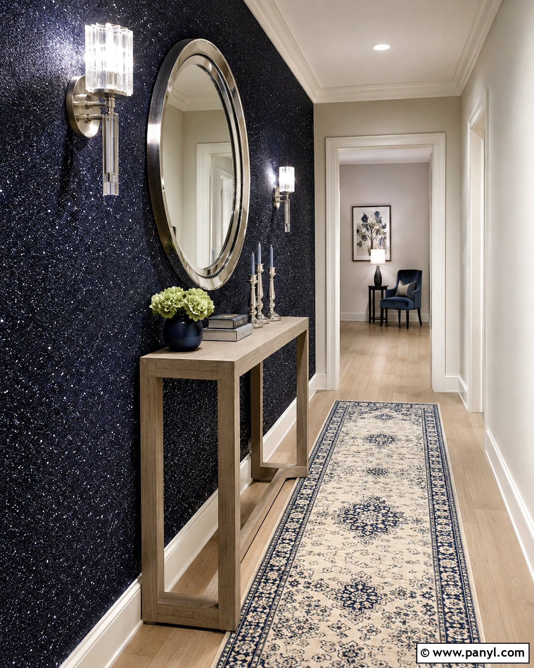 Dark Glitter Wallpaper Hallway - 20 dark glitter wallpaper ideas