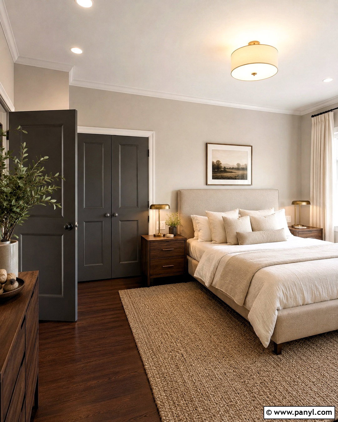 Dark Gray Bedroom Doors - 20 dark gray doors interior ideas