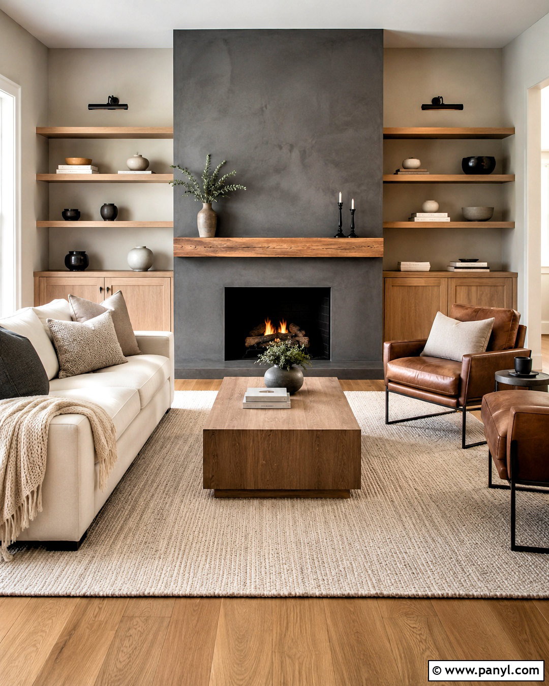 Dark Gray Fireplace With Light Gray Walls - 20 What Color Fireplace With Gray Walls