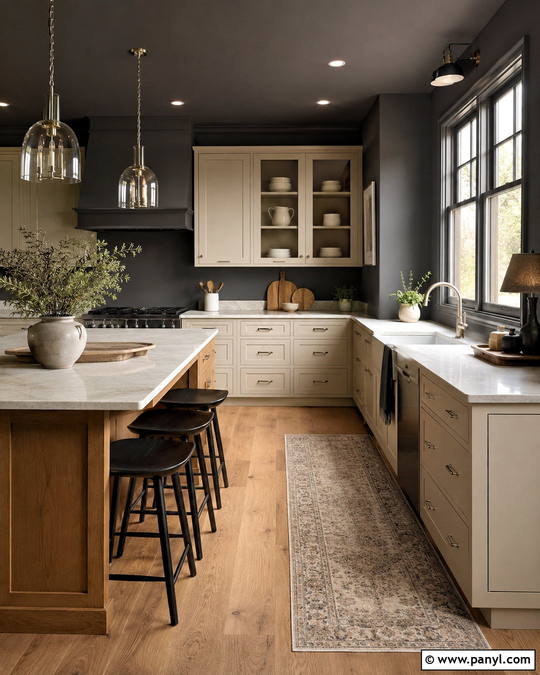 Dark Gray Kitchen Walls And Ceiling - 20 dark walls and ceiling ideas