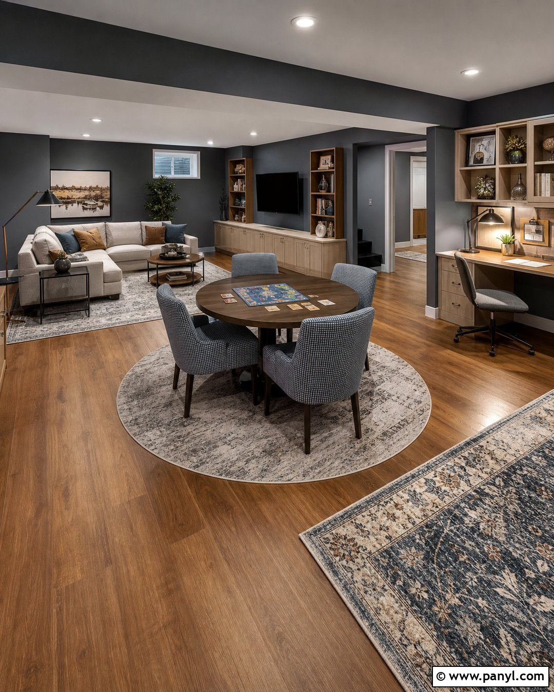 Dark Gray Multipurpose Basement - 20 dark gray basement walls
