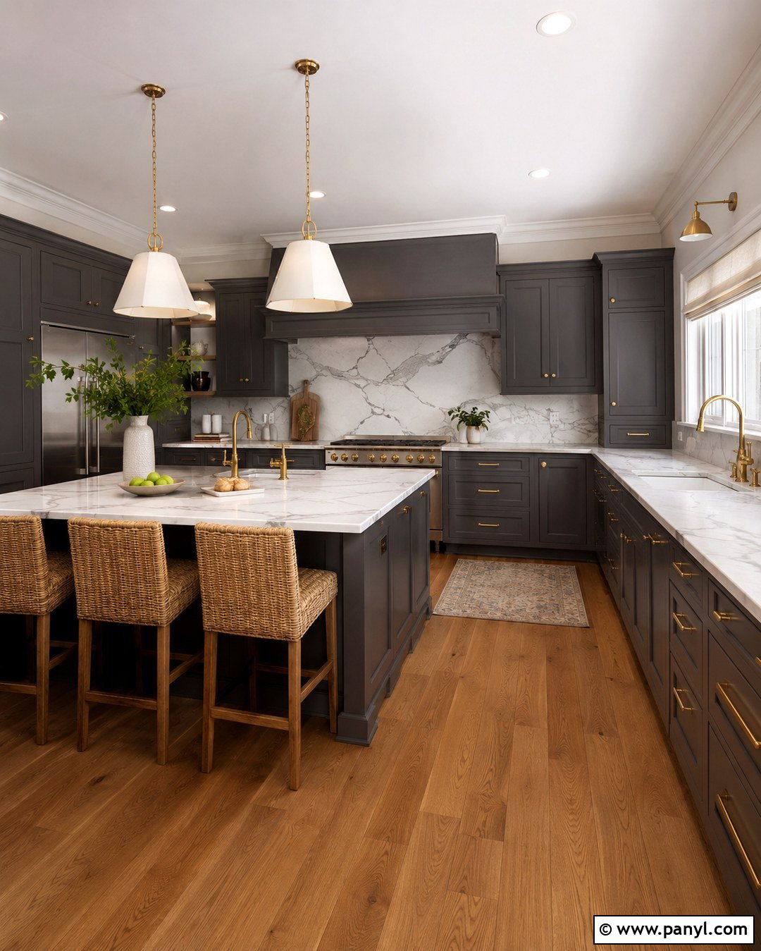 20 Light Gray Walls Dark Gray Cabinets for a Sleek, Layered Look