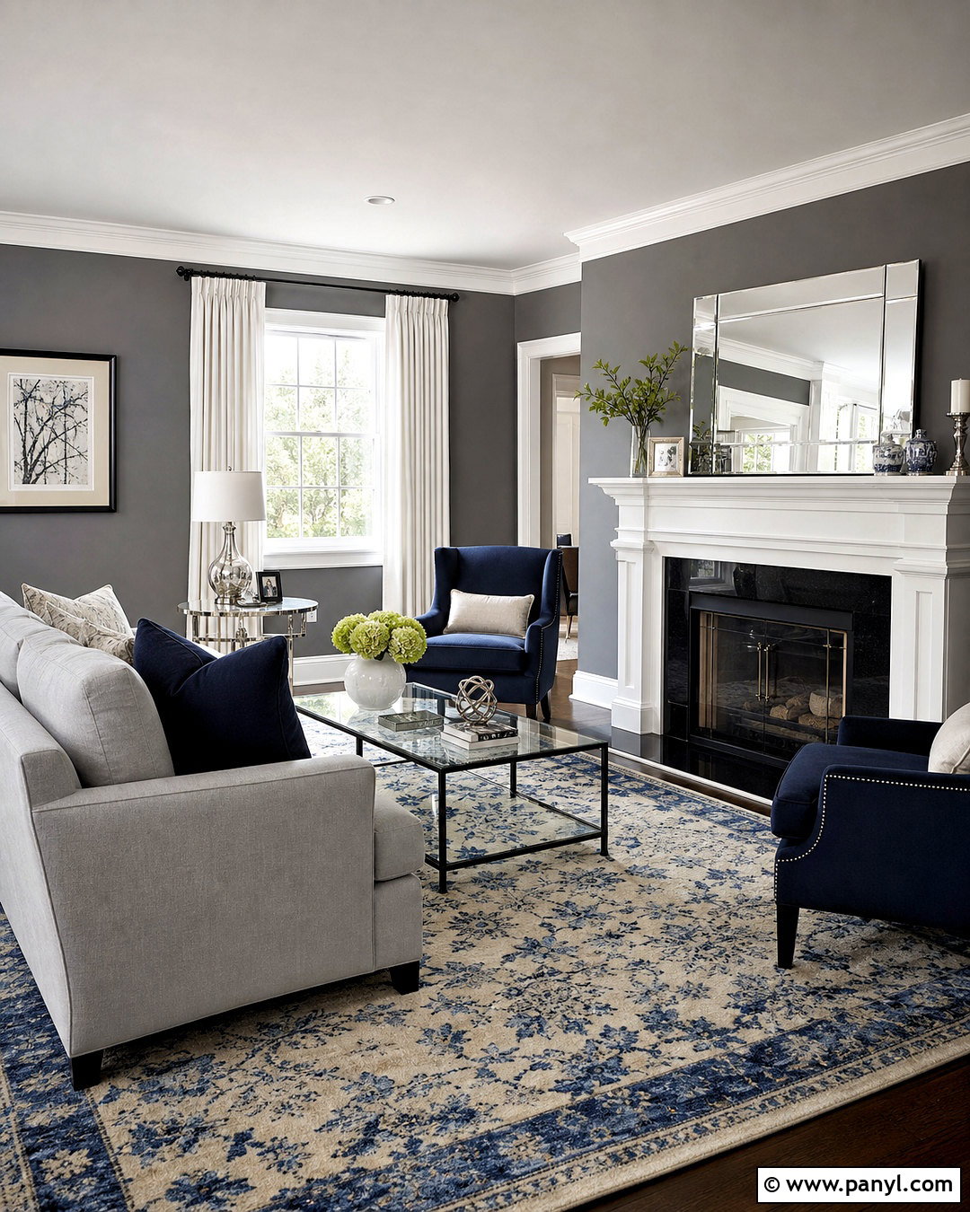 20 Dark Gray Walls Living Room Ideas for Sophisticated Style