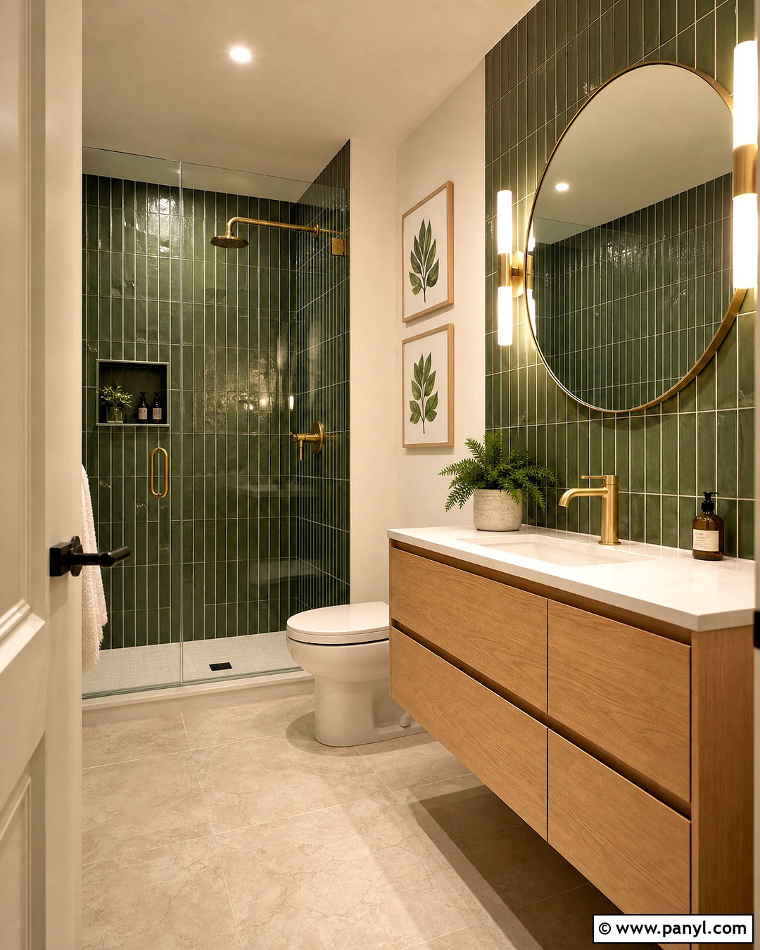 20 Small Dark Green Bathroom Ideas for a Cozy, Luxe Retreat